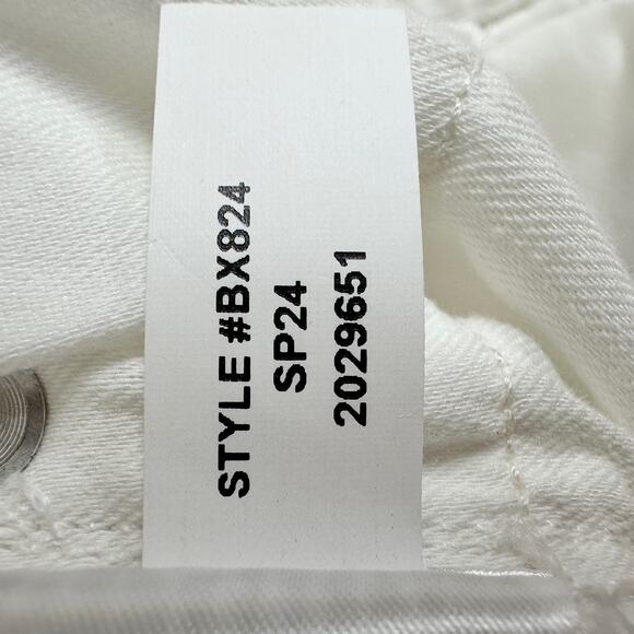 J.Crew Tall Full Length Slim Wide Leg Jean White Relaxed High Rise US 31 T NWT - Picture 14 of 14